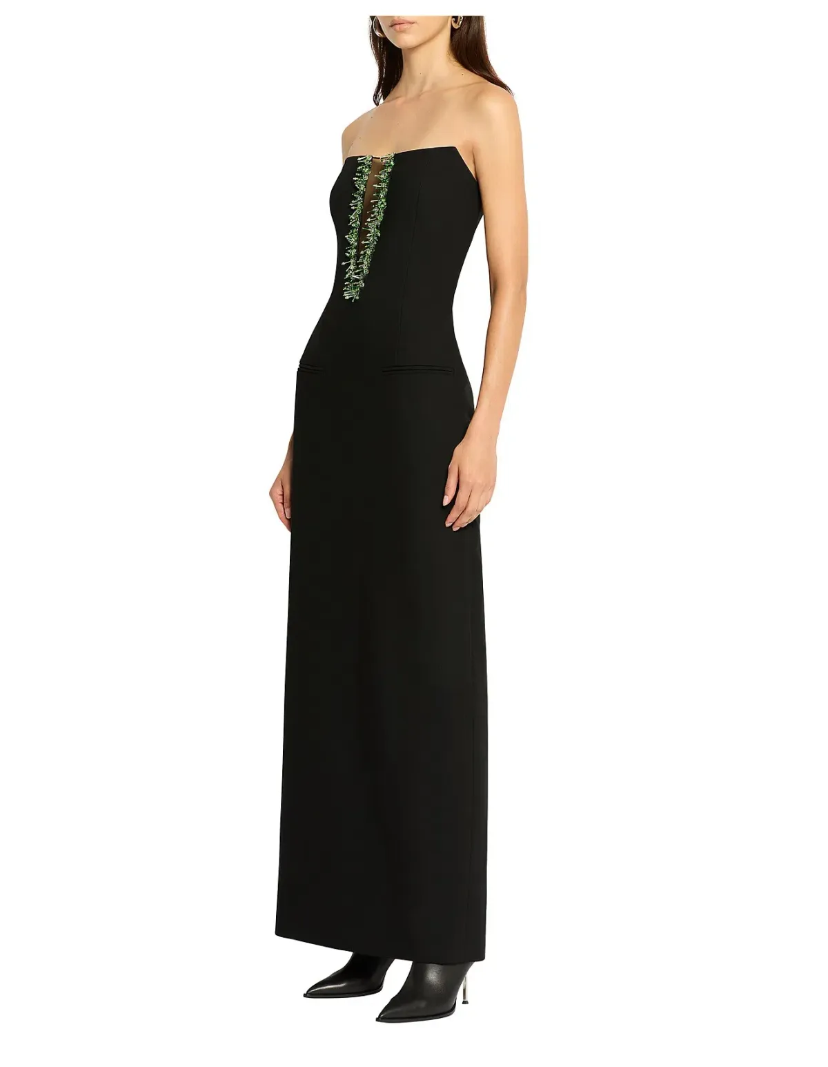 Sass and Bide Hanging Garden Maxi Dress Black Size 10 - Image 2