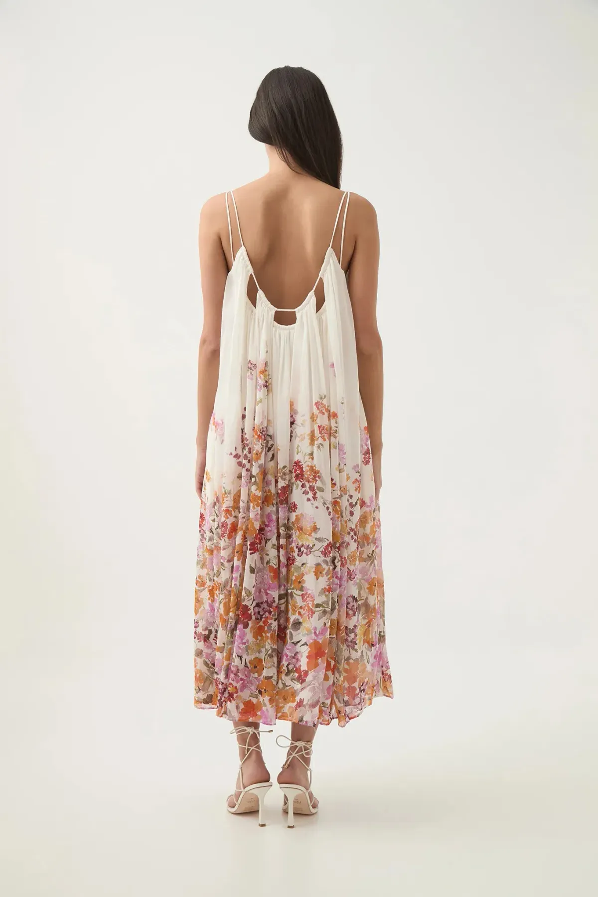 AJE Boeri Border Floral Print Midi Dress Size 8 - Image 2