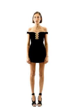 Alice McCall Meadow Dress Mini Black Size AU 8 for rent on The Volte - image 1