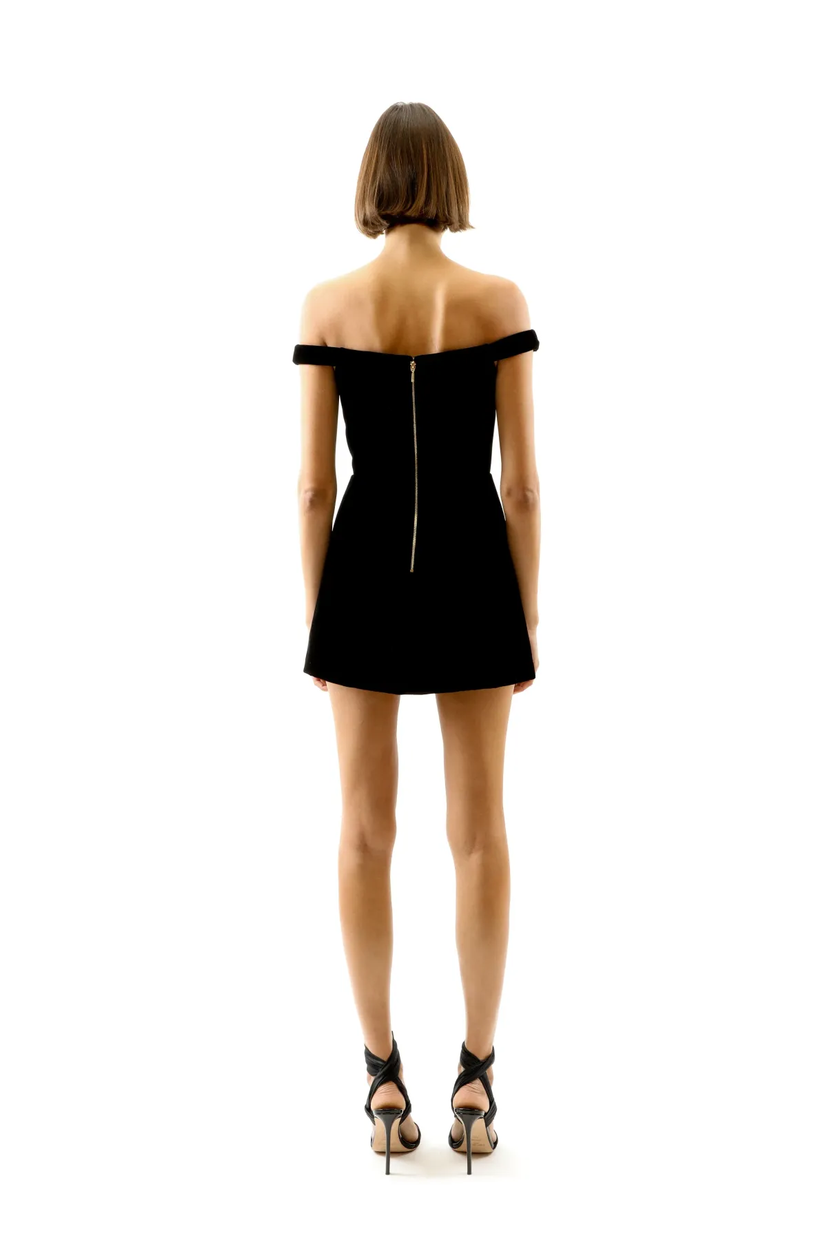 Alice McCall Meadow Dress Mini Black Size AU 8 - Image 3