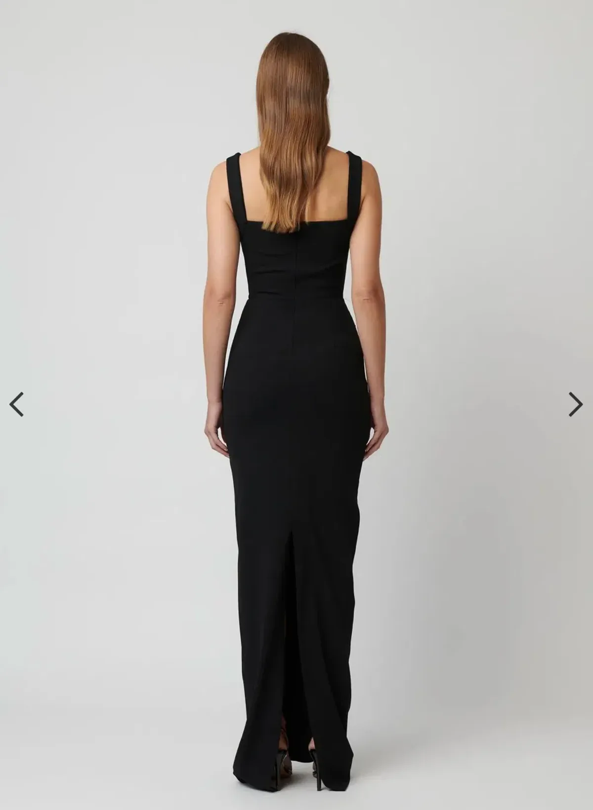 Effie Kats Marbella Gown Maxi in Black Size AU 10 - Image 3