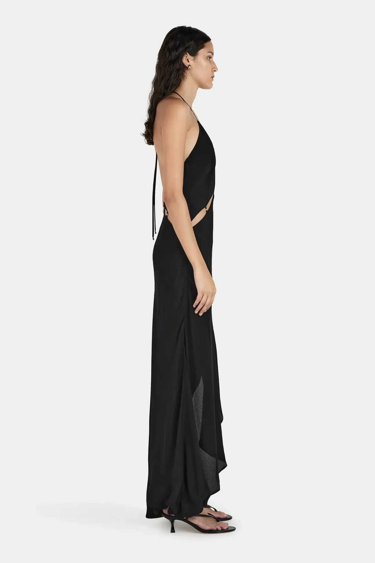 Hansen and Gretel Oscar Dress Black Size 6 - Image 2
