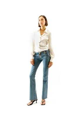 ALICE By Alice McCall Kate Blouse Cream Size AU 12 for rent on The Volte - image 5