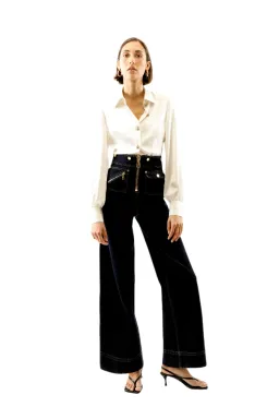 ALICE By Alice McCall Kate Blouse Cream Size AU 12 for rent on The Volte - image 1