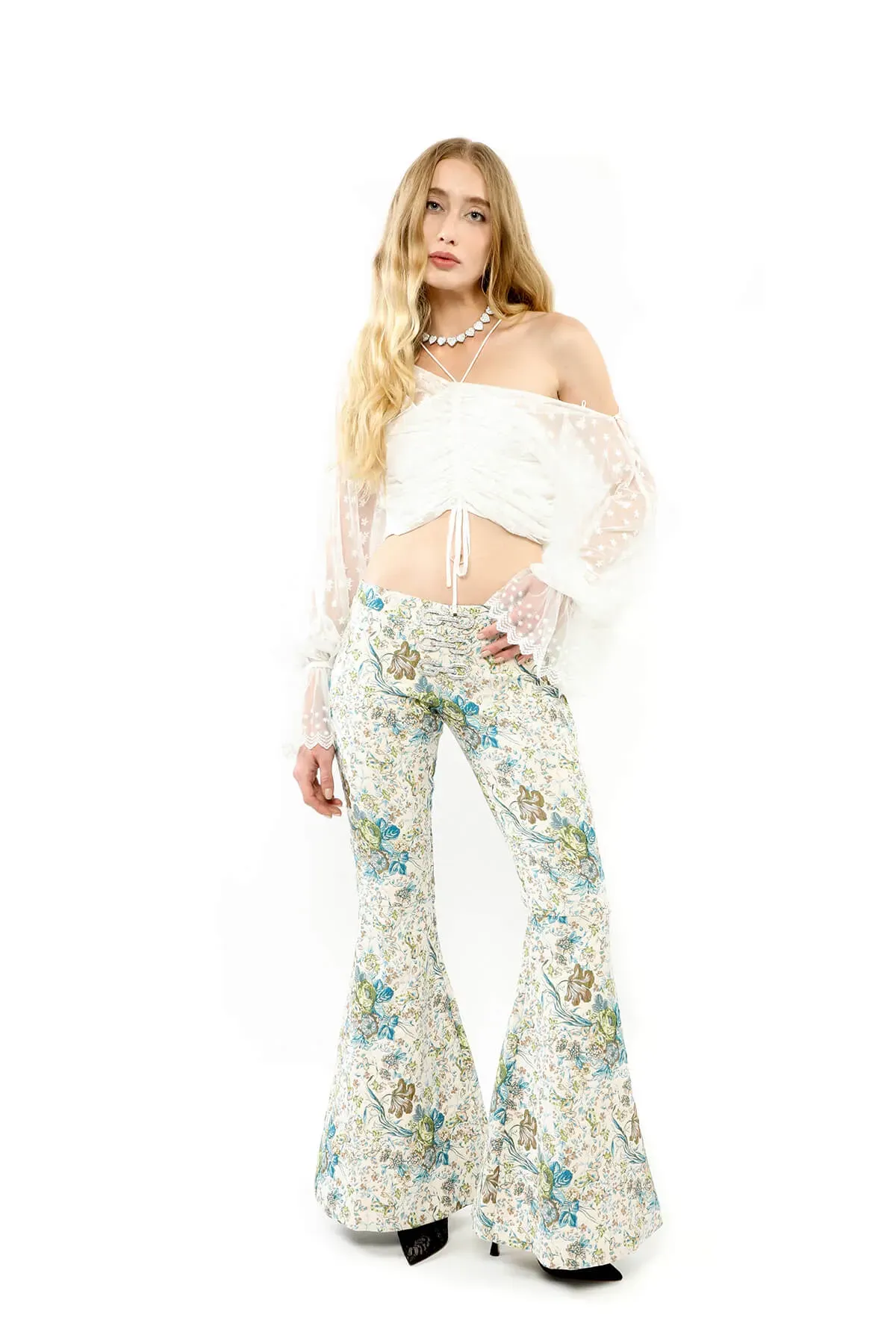 ALICE By Alice McCall Petra Crop Top White Size 14 - Image 4