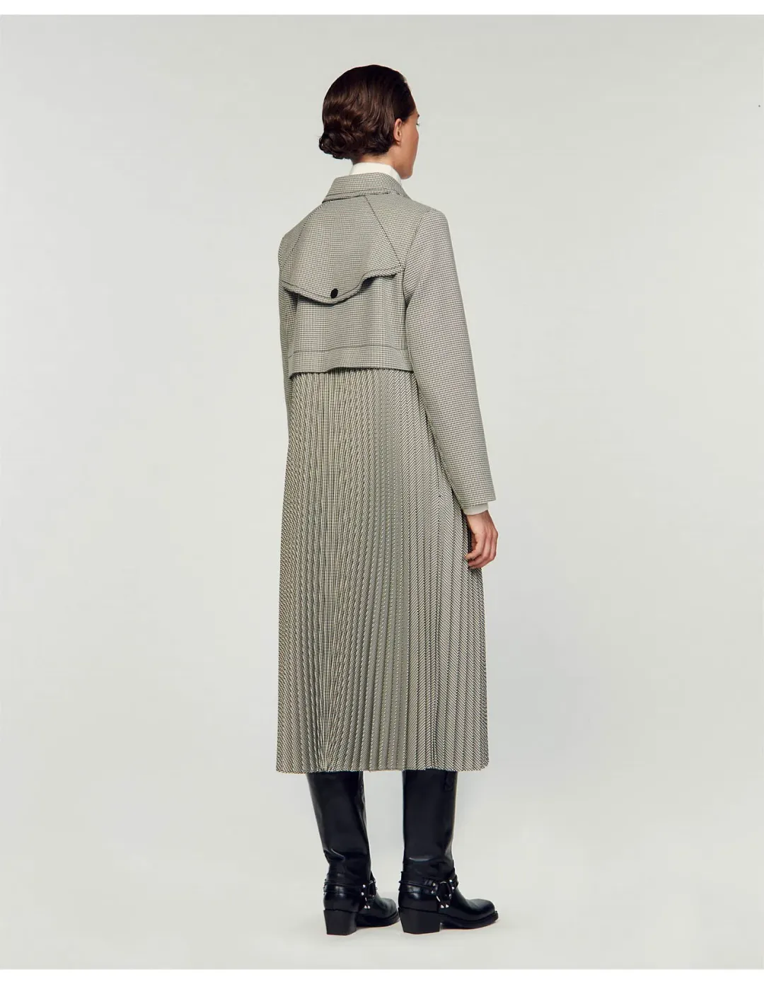 Sandro Paris Mathilda Trench Coat Size 12/L for rent on The Volte - main image