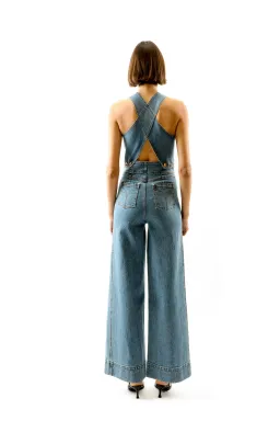 ALICE By Alice McCall Maverick Jumpsuit Light Blue Size AU 12 for rent on The Volte - image 2