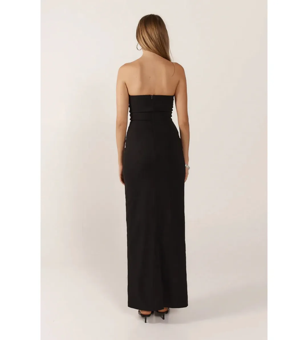 Ance Gria Margo Maxi Dress Black Size XS AU 6 for rent on The Volte - main image