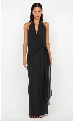 Bec Bridge Soneva Wrap Dress Black Size 8 for rent on The Volte - image 2
