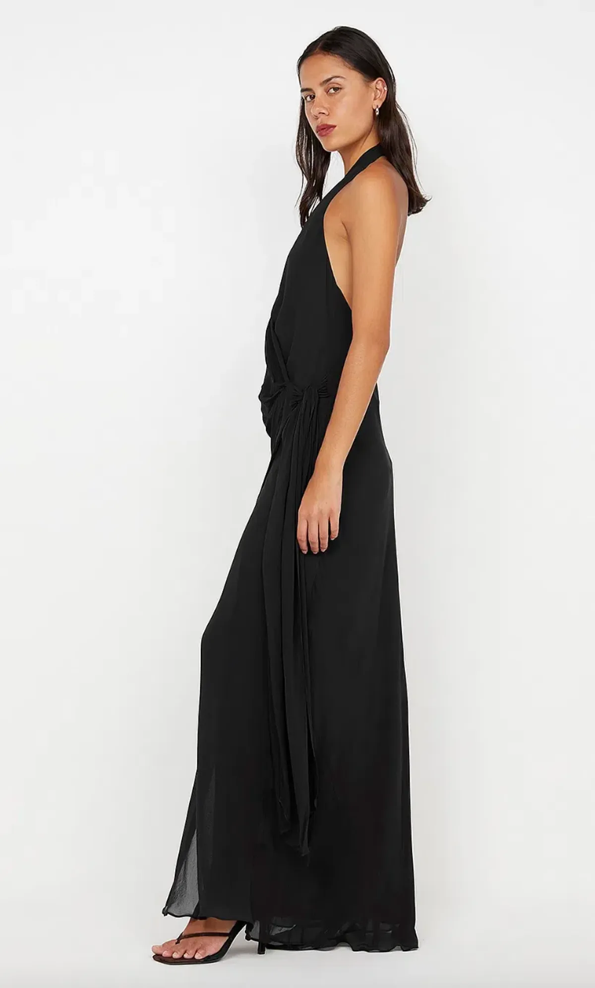 Bec Bridge Soneva Wrap Dress Black Size 8 - Image 5