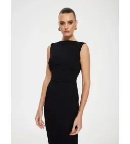 Effie Kats Verona Gown Black Size 10 for rent on The Volte - image 2