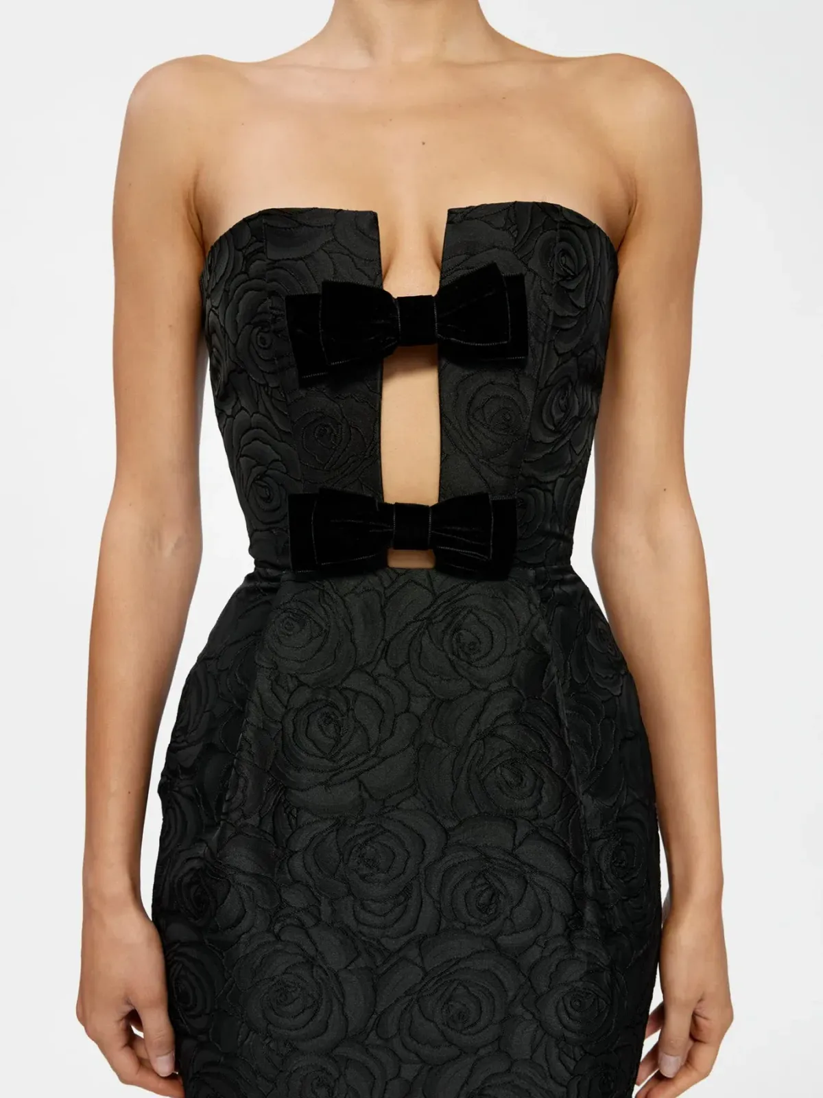 Effie Kats Kiera Gown Black Size 10 - Image 2