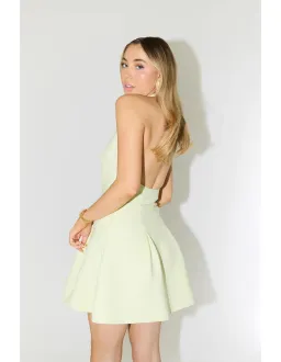 The Ultimate Muse Dropped Hem Mini Dress Size 12 for rent on The Volte - image 2