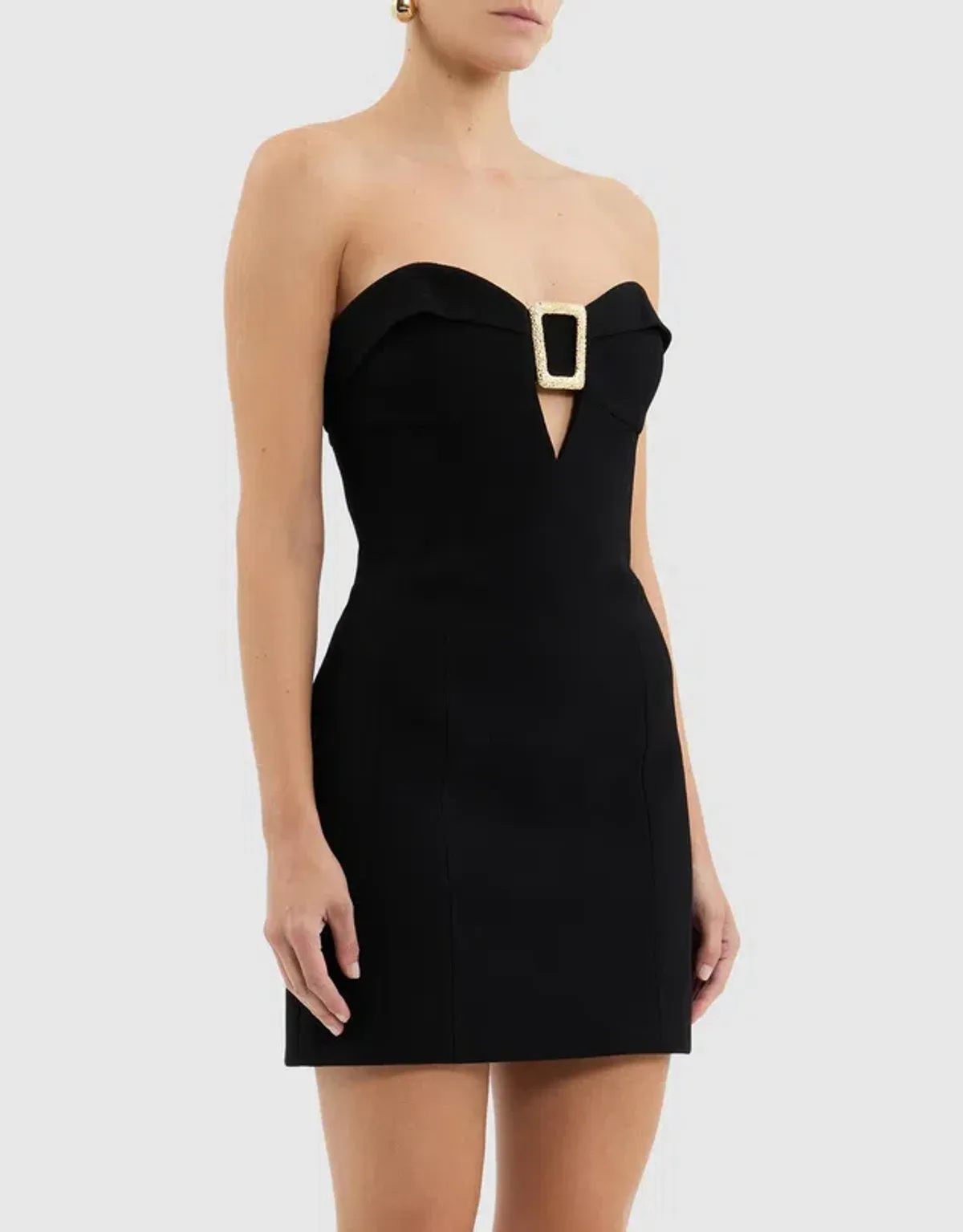 Rebecca Vallance Altair Mini Dress Black Size 10 - Image 4