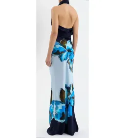 Rebecca Vallance Cyran Maxi Dress Navy Floral Size 8 for rent on The Volte - image 4
