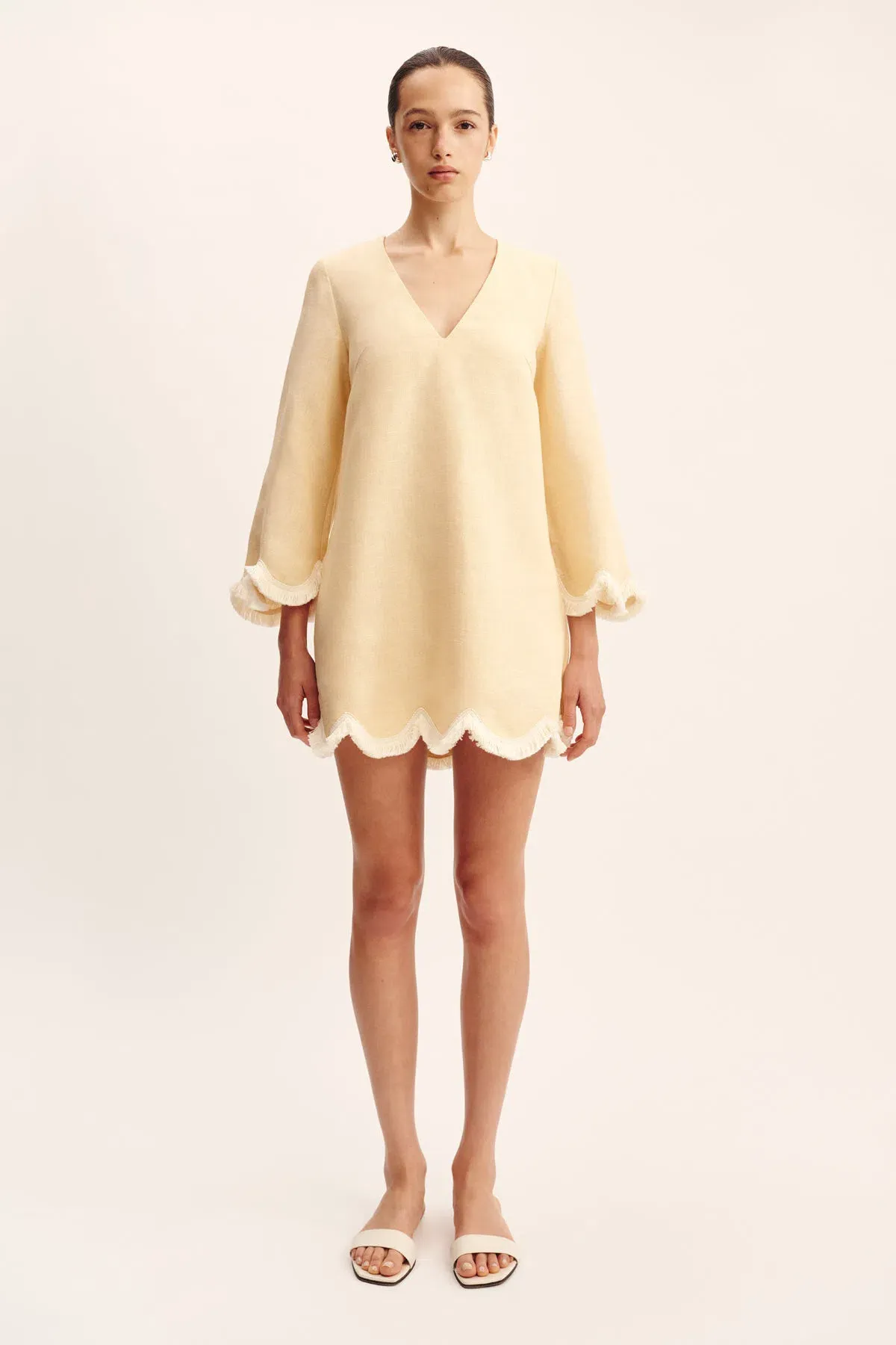 Posse the Label Essie Mini Kaftan Dusty Citron Size 10 for rent on The Volte - main image