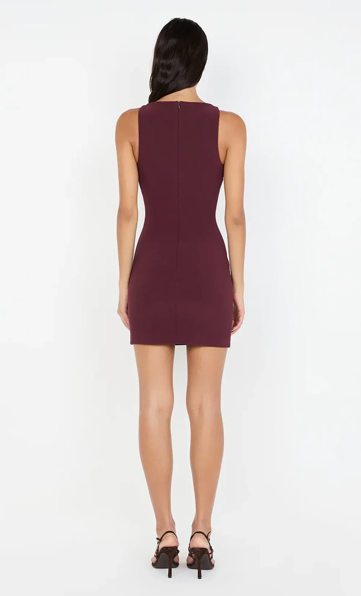 BEC + BRIDGE Clover Mini Dress Plum Size AU 6 - Image 3