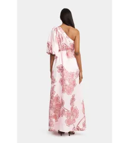 Hansen and Gretel Carmen Maxi Dress Orchid Bloom Size AU 10 for rent on The Volte - image 5