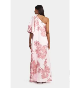 Hansen and Gretel Carmen Maxi Dress Orchid Bloom Size AU 10 for rent on The Volte - image 6