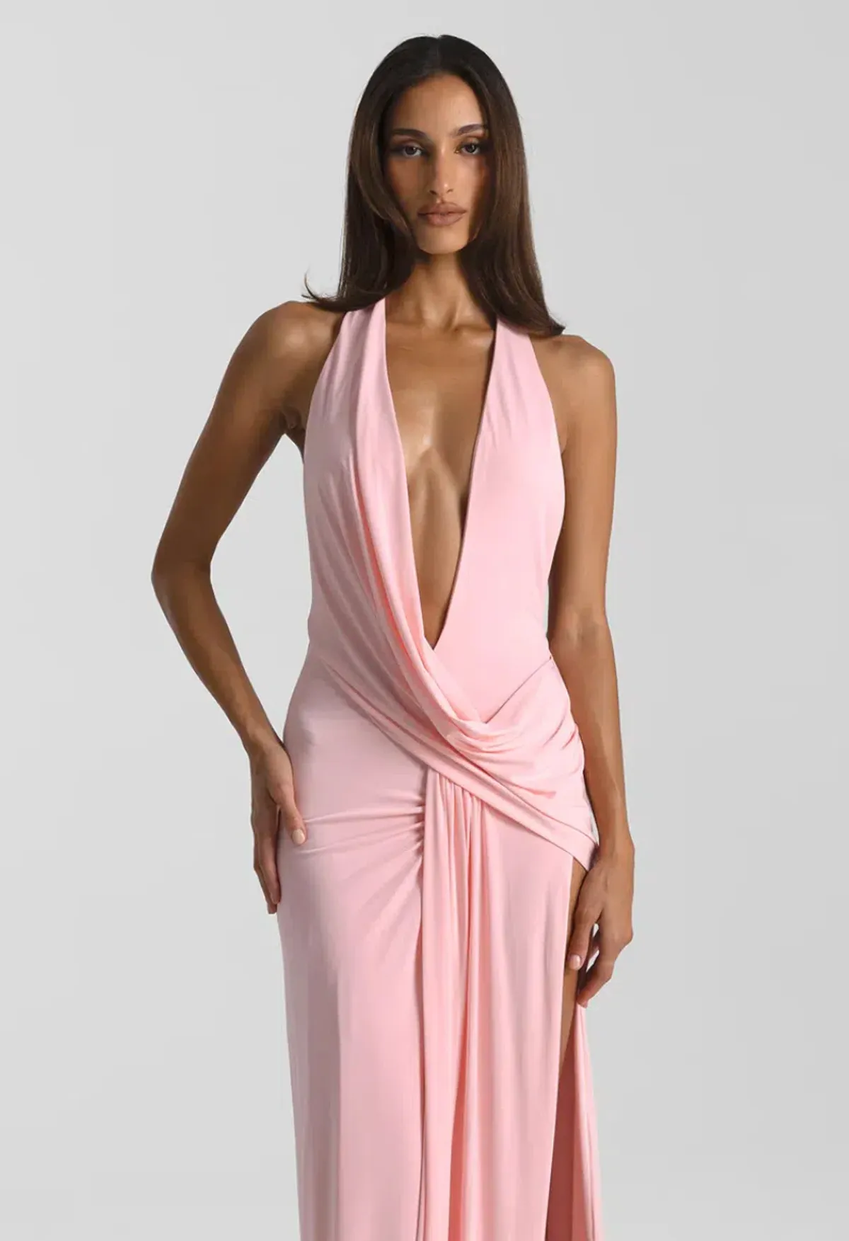 Natalie Rolt Winona Gown in Blossom Pink Size 0 / AU 6 - Image 2