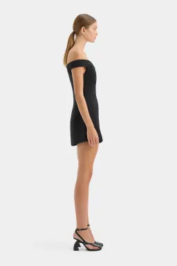 Sir the Label Sandrine Off Shoulder Mini Dres Black Size 8 for rent on The Volte - image 3