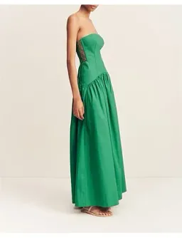 Maiori Lace Up Strapless Maxi Dress Size 8/S for rent on The Volte - image 7