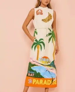 Alemais Samaki Midi Maxi Dress Size 14 for rent on The Volte - image 6