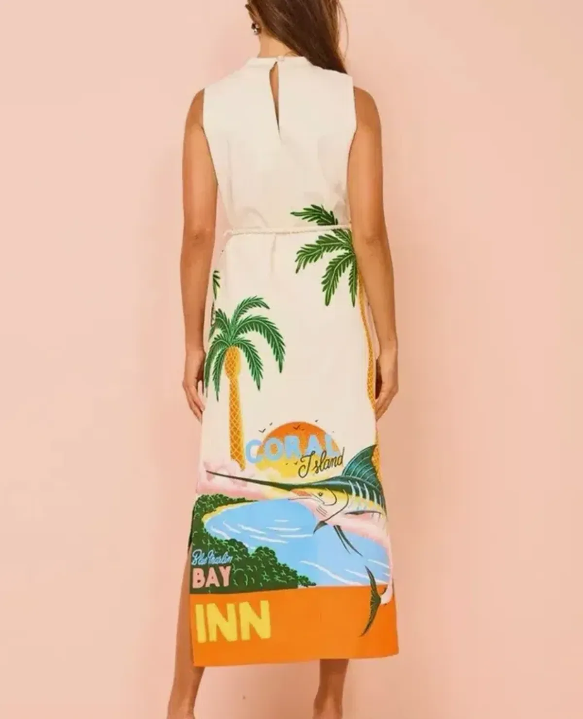 Alemais Samaki Midi Maxi Dress Size 14 - Image 9