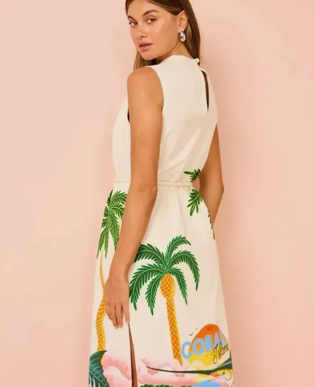 Alemais Samaki Midi Maxi Dress Size 14 for rent on The Volte - main image