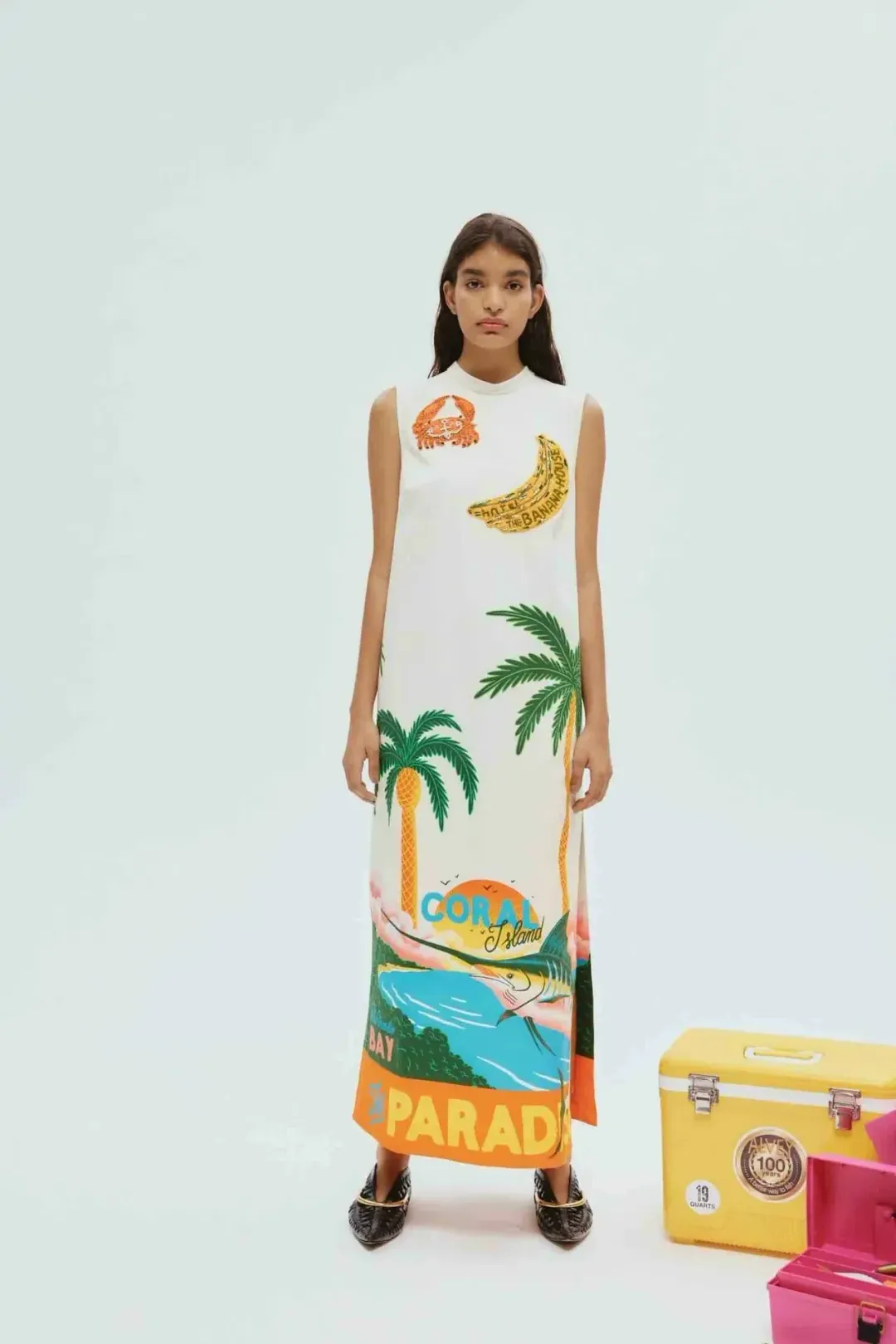 Alemais Samaki Midi Maxi Dress Size 14 for rent on The Volte - main image