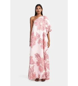 Hansen and Gretel Carmen Maxi Dress Orchid Bloom Size L AU 12 for rent on The Volte - image 2