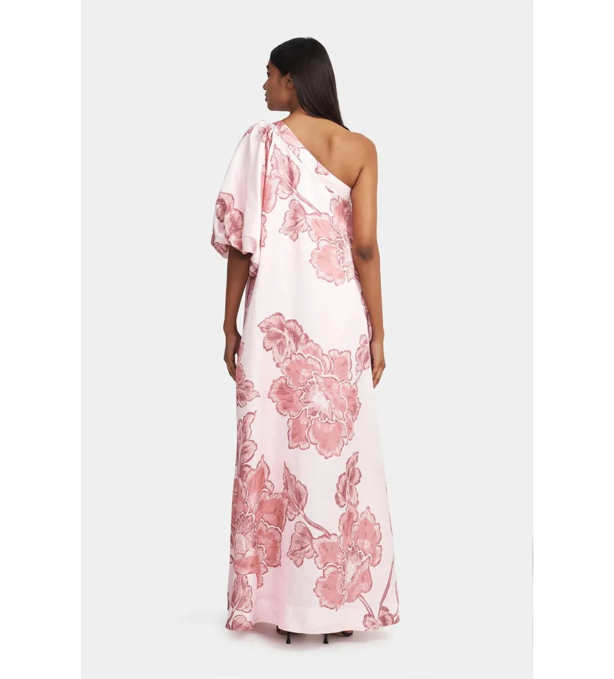 Hansen and Gretel Carmen Maxi Dress Orchid Bloom Size L AU 12 - Image 6