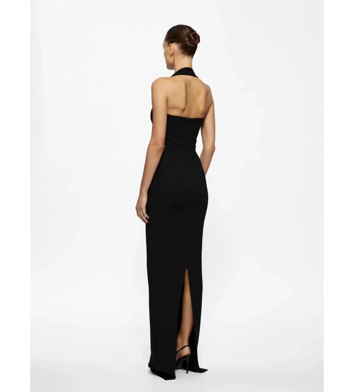 Effie Kats Marian Maxi Gown Black Size 10 - Image 3