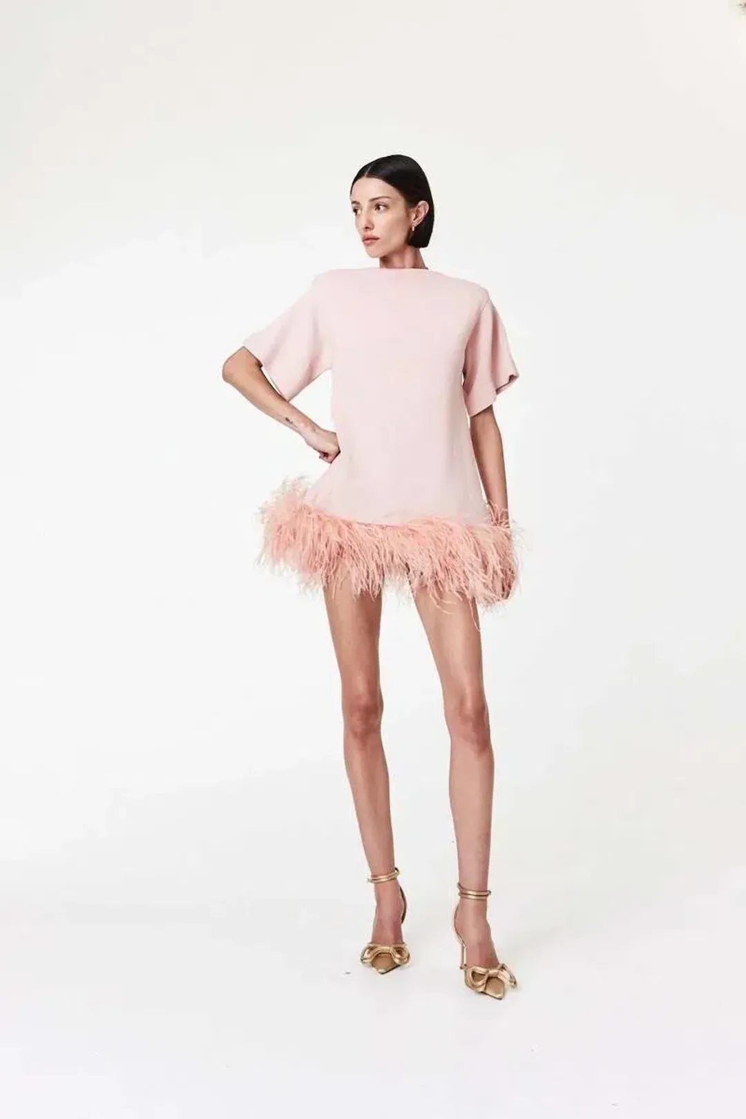 Rachel Gilbert Rita Mini Pink Size S / Size AU10 for rent on The Volte - main image