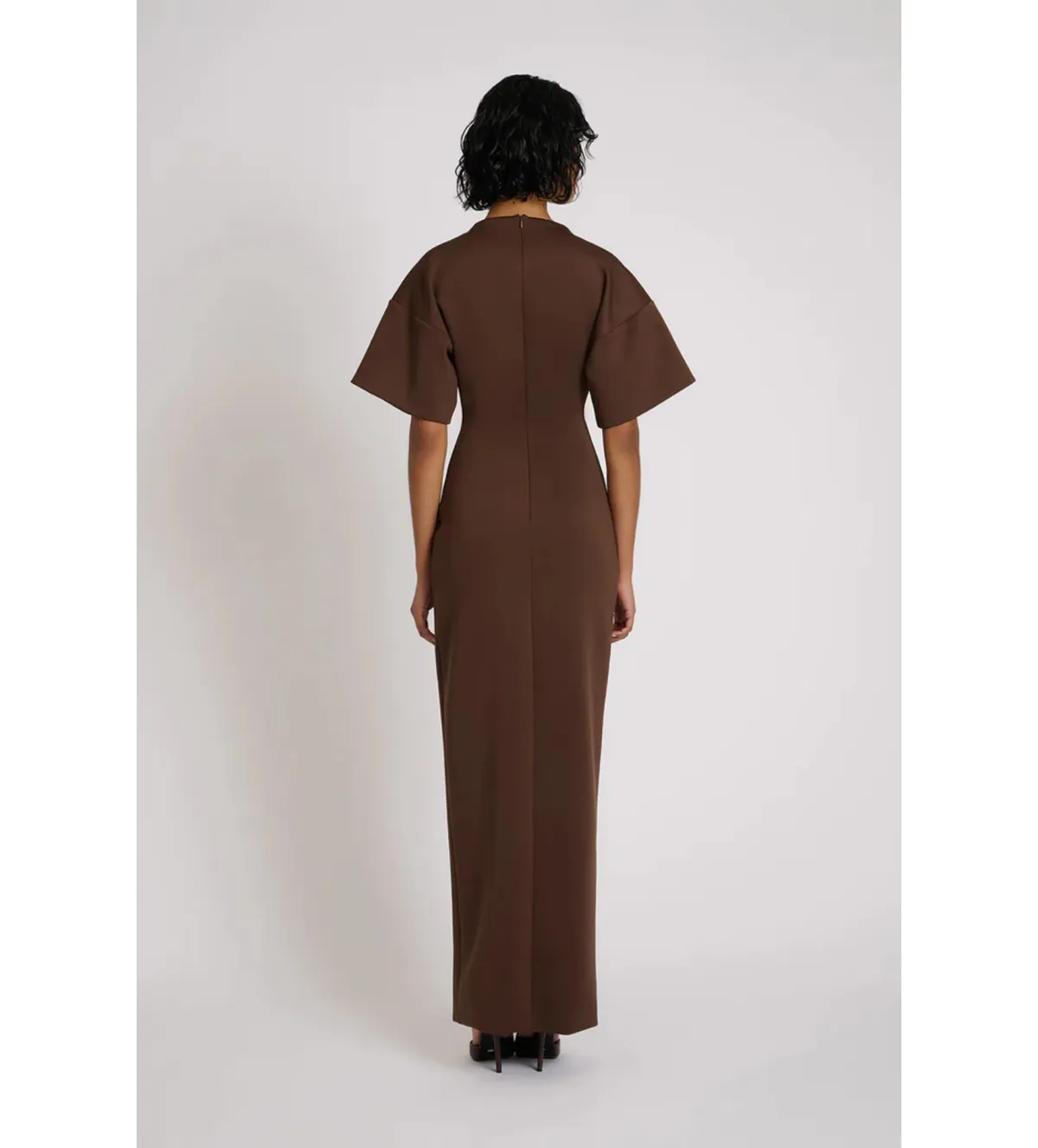 Eliya The Label Aldo Maxi Dress Chocolate Size 12 - Image 6