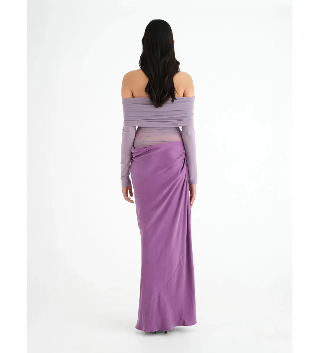 Benni Yasmin Off Shoulder Top in Vintage Orchid Size 6 for rent on The Volte - main image