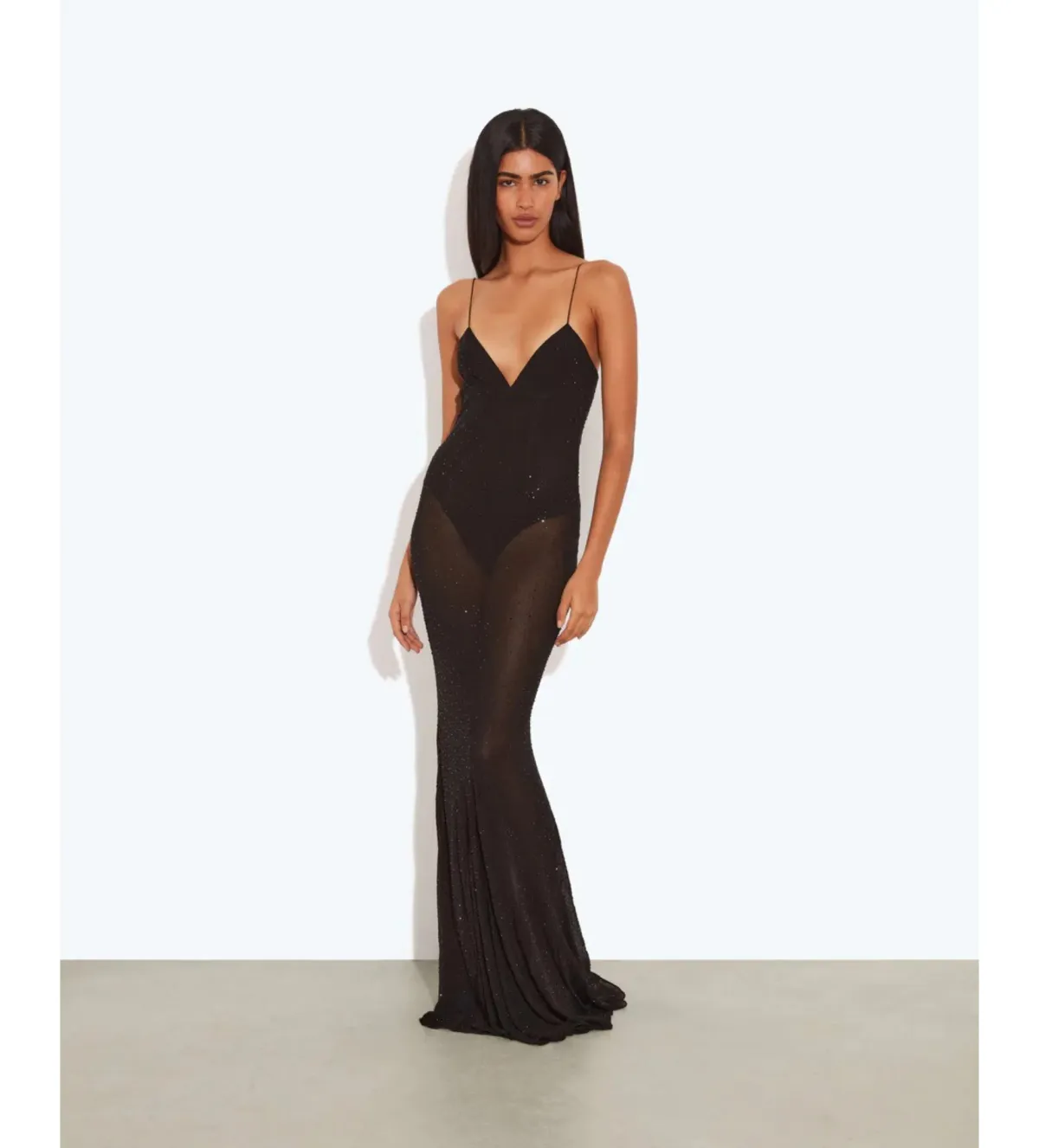 Rat & Boa Franzisca Maxi Dress Black Size XS / AU 6 - Image 1