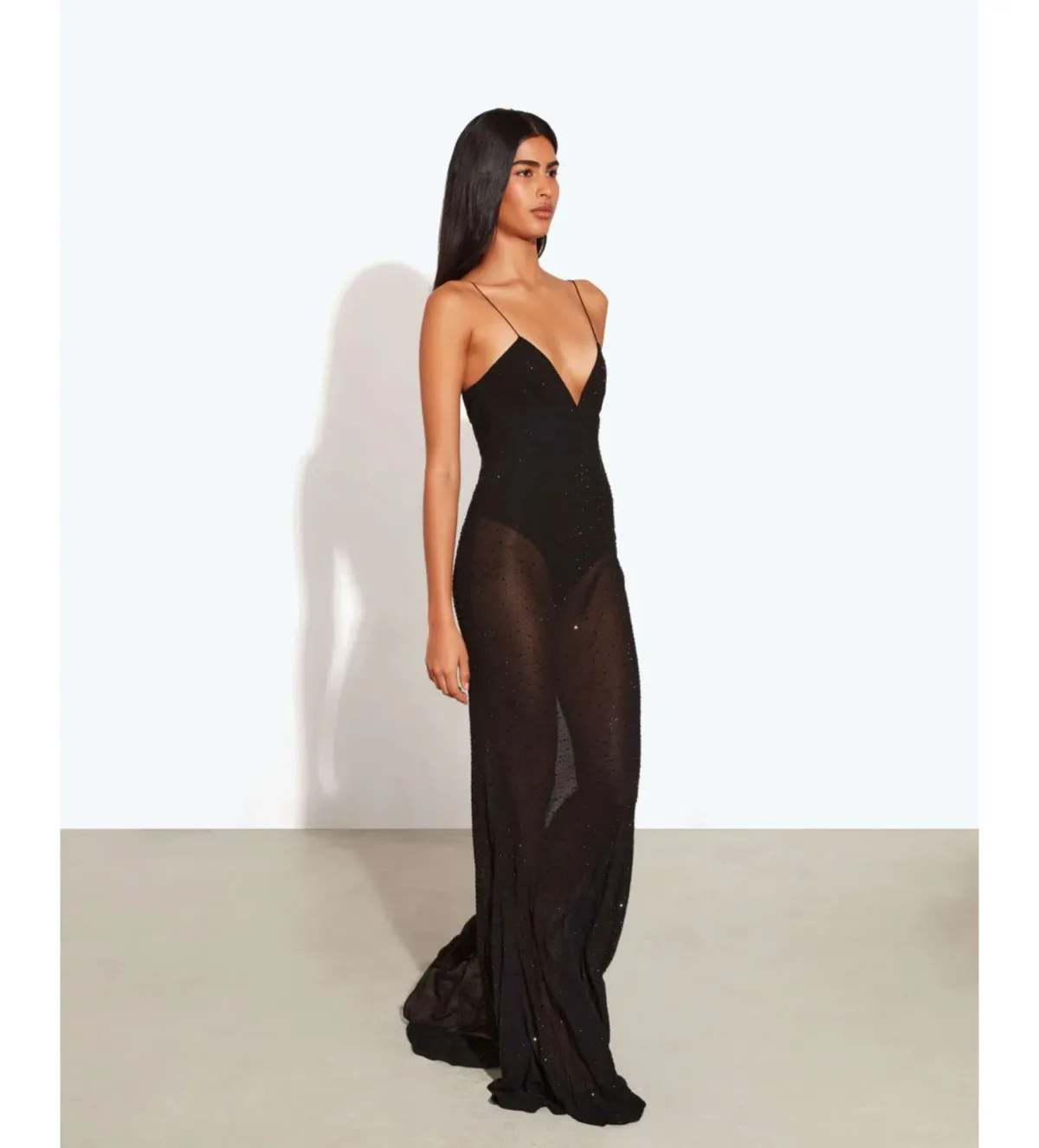 Rat & Boa Franzisca Maxi Dress Black Size XS / AU 6 - Image 2