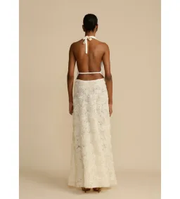 Arcina Ori Adriana Maxi Dress White Size AU 10 for rent on The Volte - image 7