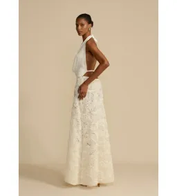 Arcina Ori Adriana Maxi Dress White Size AU 10 for rent on The Volte - image 6