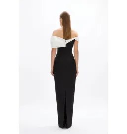 Rachel Gilbert Delila Dress Black Size 10/M for rent on The Volte - image 2