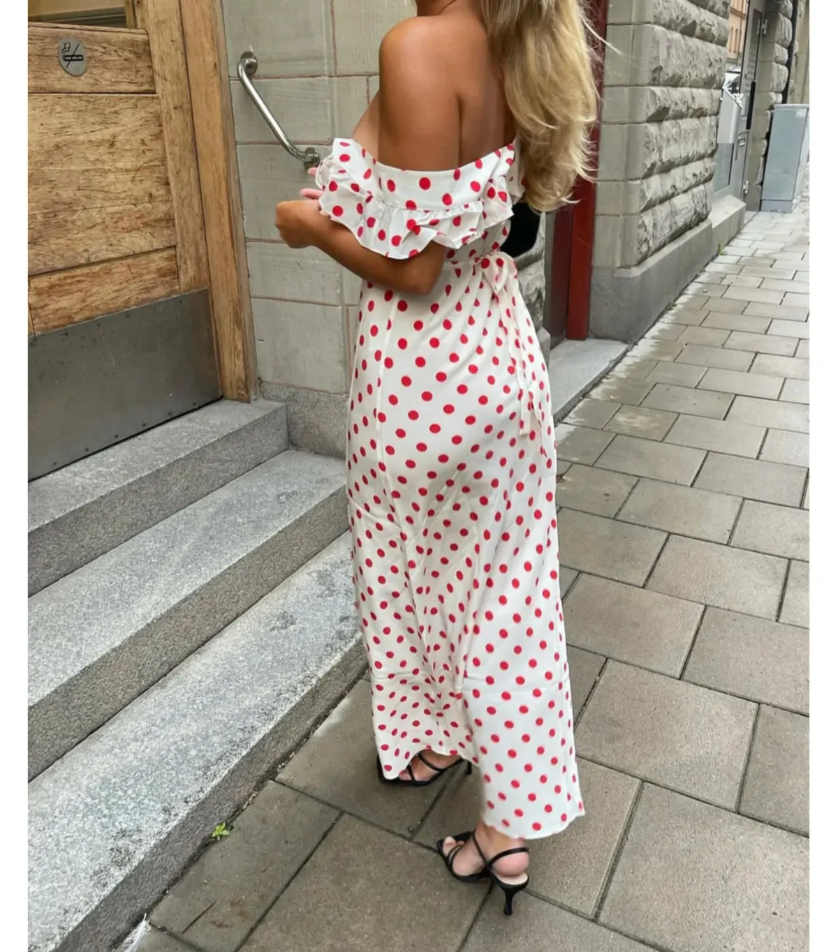 Realisation Par Claudia Maxi Dress in Super Dot Size AU 8 - Image 3