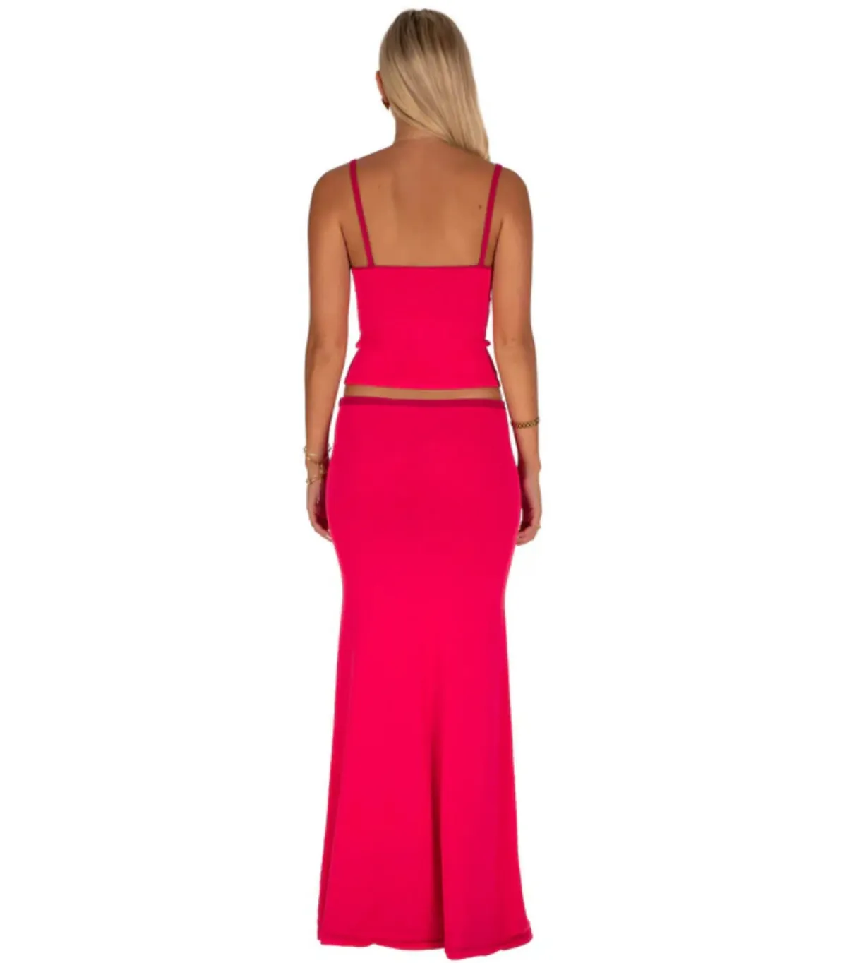 I am Delilah Lilly Tank and Maxi Skirt Set Red Size XS - Image 2