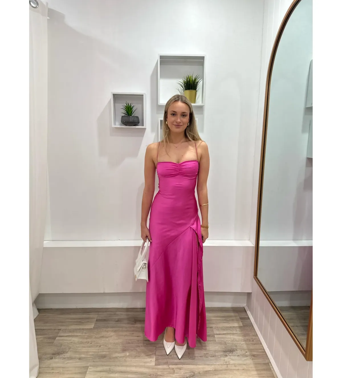 HNTR The Label Gaia Gown Pink Size AU 8 - Image 1