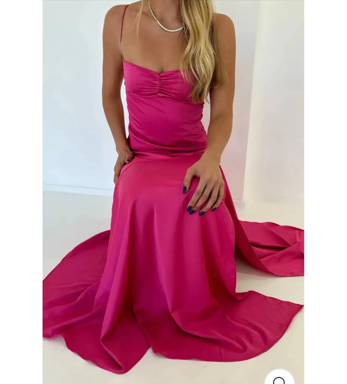 HNTR The Label Gaia Gown Pink Size AU 8 - Image 4
