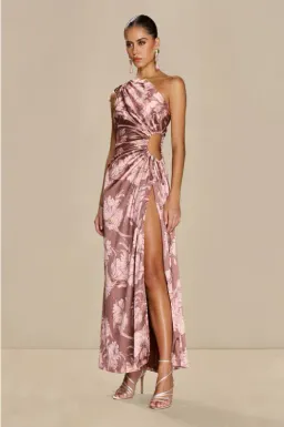 SONYA MODA Desert Rose Floral Maxi Dress SZ L / 12-14 for rent on The Volte - image 1