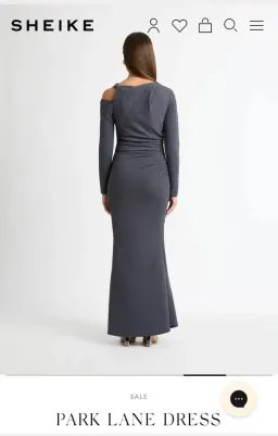 Sheike Park Lane Maxi Dress Black Size 6 for rent on The Volte - image 2