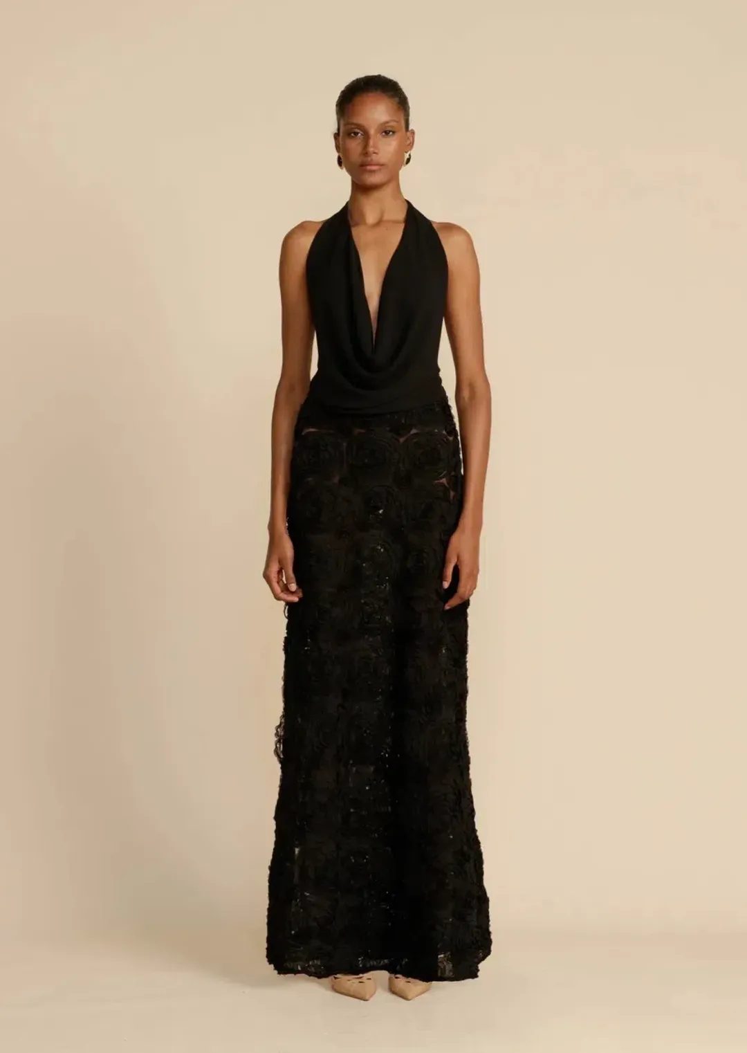 Arcina Ori Adriana Dress Black AU 12 for rent on The Volte - main image