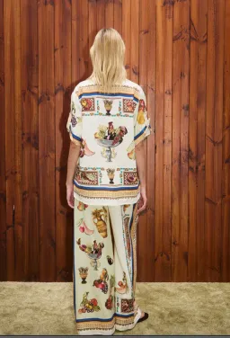 Alemais Mercado Shirt and Pant Set Size 16 for rent on The Volte - image 3