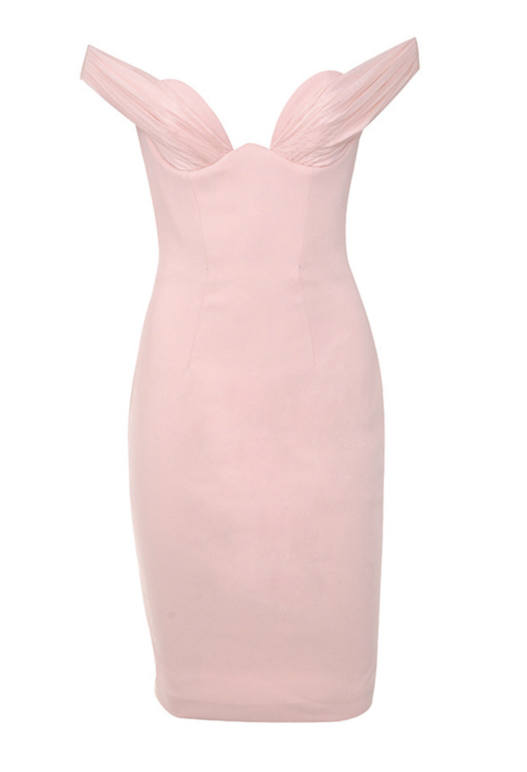 House of CB Yolanda Midi Dress Pink Size 8 for rent on The Volte - main image